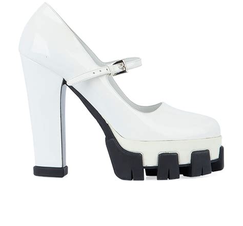 prada mary jane double|Prada Heels .